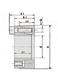 Z15/Z15J型胀紧套图纸 Z15/Z15J型胀紧套图纸
