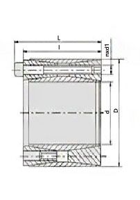 Z18/Z18J型胀紧套图纸 Z18/Z18J型胀紧套图纸